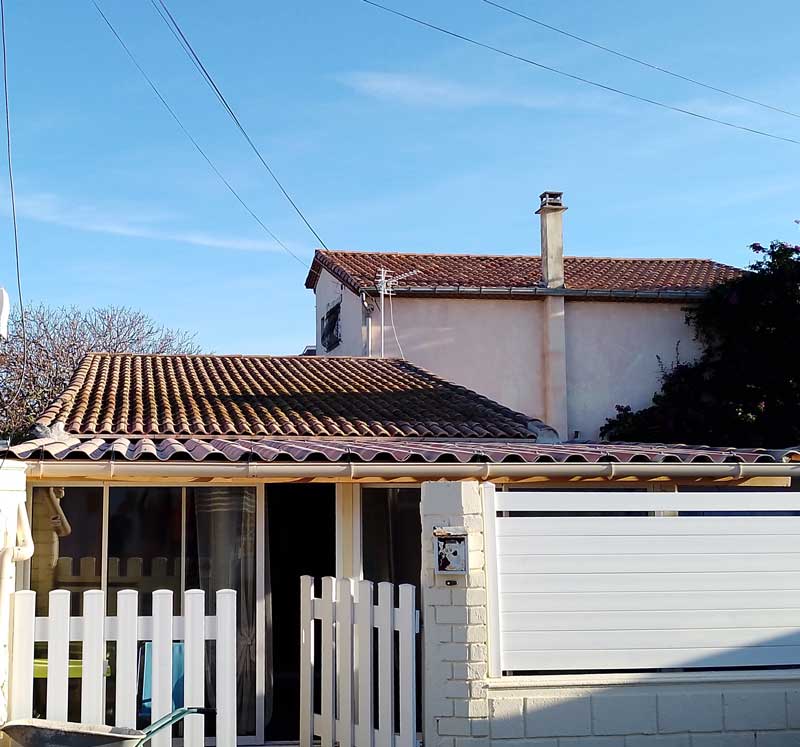 Medou Couvreur - Toiture PST Fibrociment - Fonrtignan 34